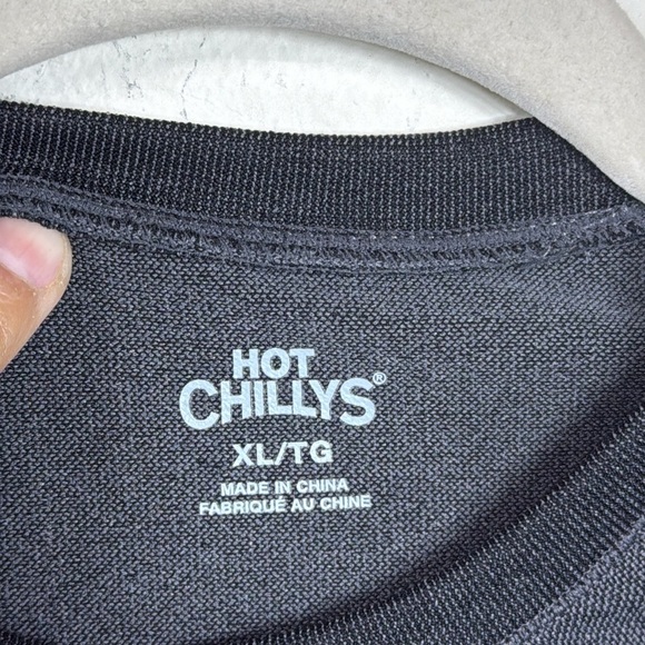 (A1) Hot Chillys Women's 3D Knit Crew Midweight Slim Fit Undershirt, XL, Grey - Picture 3 of 12